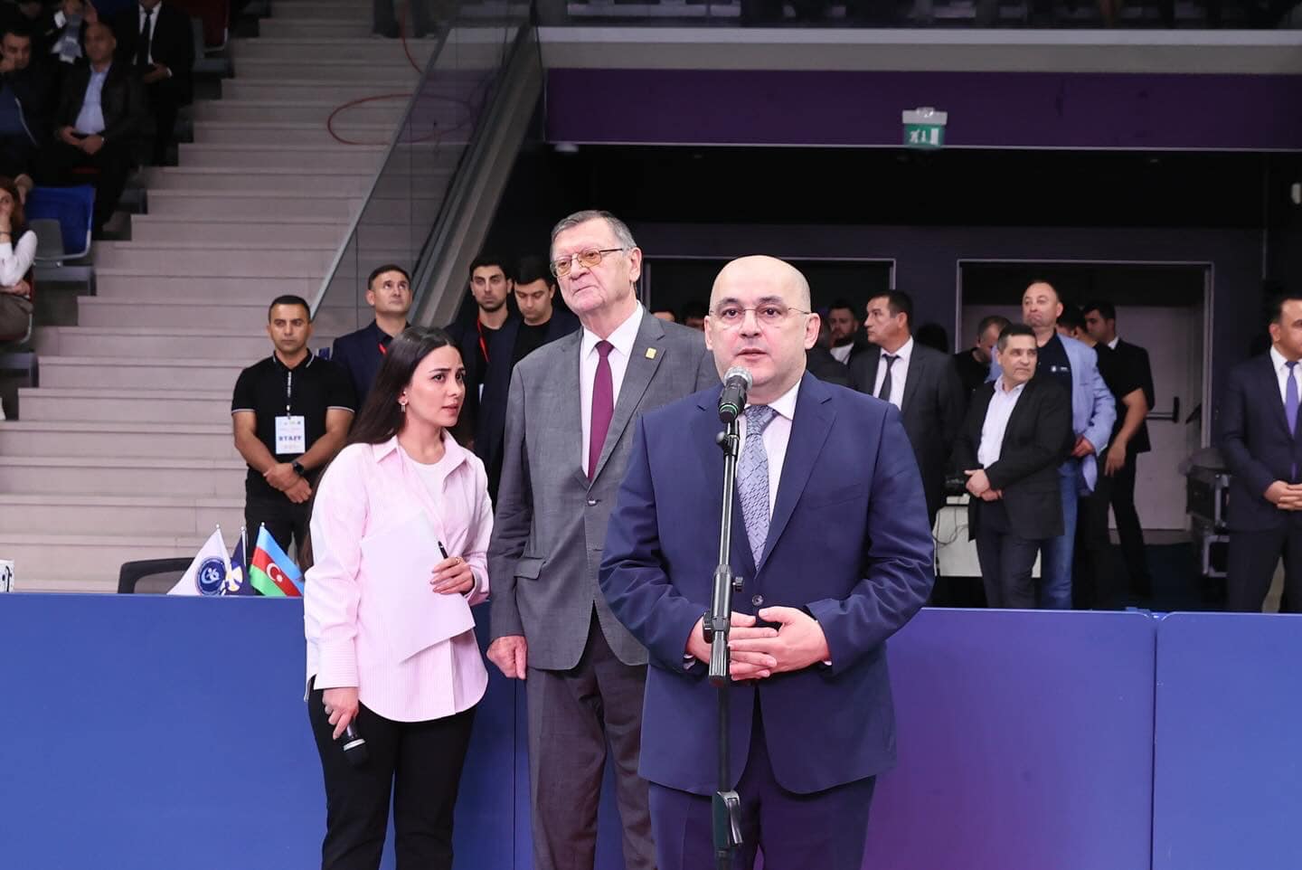 Voleybol üzrə Azərbaycan çempionatının açılış mərasimi keçirilib - FOTO/VİDOE